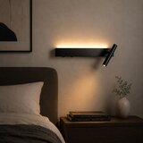 Brilagi LED zidna reflektorska svetiljka ARLIX LED/3W/230V + LED/7W crna CRI 90 | Eponuda.com