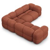 Cosmopolitan Design Opečnato oranžna kotna sedežna garnitura Loretto – | Shoptok.si