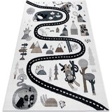 RugsX Preproge Preproga FUN Route za otroke, ulica, živali 200x290 cm Bež | Shoptok.si