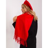 Wool Fashion Italia Scarf-AT-SZ-23185.93P-red | Shoptok.si