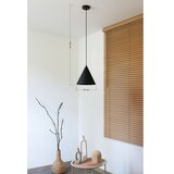  Duolla - Visilica na sajli IRONLINE 1xG9/3W/230V prečnik 25 cm crna | Eponuda.com