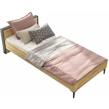 Kalune Design Krevet za jednu osobu 90x200 cm u prirodnoj boji -