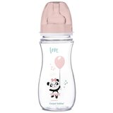 Canpol Pink 35/222_pin-Canpol Baby Flašica 300ml široki vrat Easy Start 