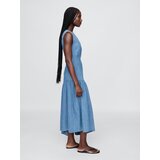 GAP Asymmetric denim midi dress - Women's | shoptok.hr