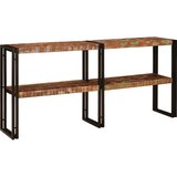 vidaXL Konzolni stol 160x33x75 cm Čvrsto obnovljeno drvo | shoptok.hr