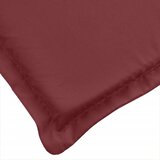  Jastuci za stolice 4 kom prošarano boja vina 120x50x4cm tkanina - prošarana crvena boja vina 120 x 50 x 4 cm 2 Prošarana crvena | shoptok.hr