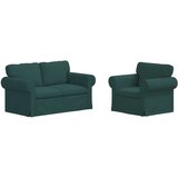 SOFA 2 pcs Tamnozelena Metal | shoptok.hr