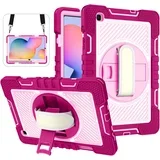 ohišje za samsung galaxy tab a 8" s stojalom in naramnico roza, (22025476)