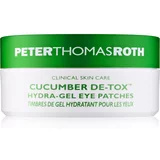 Peter Thomas Roth Cucumber De-Tox vlažilna gel maska za oči 30 Pairs 30 kos