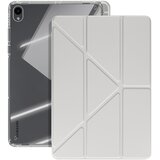 AVIZAR Torbica za Galaxy Tab S11 s prilagodljivim stojalom Design Origami, Svetlo siva, (5000274023) | Shoptok.si