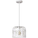 Rabalux alessandra visilica E27 1x60W, mat bela industrijska rasveta | ePonuda.com