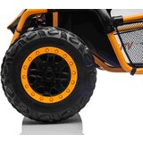 Buggy na akumulator FASTER - dvosjed - žuti | shoptok.hr