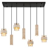 Globo 16090-7H - Luster na sajli DAREN 4xE27/40W/230V + 3xGU10/10W | Eponuda.com