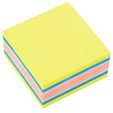 Levia Kocka samolepilna 75x75 1/400 mix mango 110626, (20545129) Cene