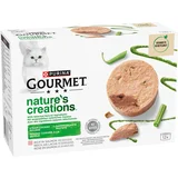 Gourmet 10 + 2 gratis! Natrure's Creations 12 x 85 g - Pašteta: losos i mahune