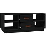  Stolić za kavu crni 100 x 50 x 41 cm od masivne borovine | Shoptok.si