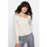 Trendyol Sweater - Gray - Regular fit Cijene