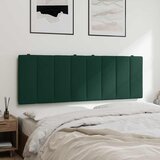  Jastuk za uzglavlje Hanko tamnozeleni 120 cm baršunasti | shoptok.hr