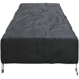  Pokrov za vanjski namještaj 210 x 80 x 75 cm Pravokutni Crna | shoptok.hr