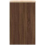 vidaXL Garažni ormar za odlaganje 30x51x85 cm masivne borovine | shoptok.hr