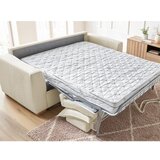 Bobochic Paris Krem sklopiva sofa od samta 225 cm Augustin – | shoptok.hr