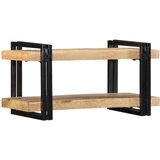 vidaXL Zidna polica 70x33x35 cm Puno grubo drvo Mango | shoptok.hr