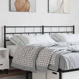  Metalno zamjensko uzglavlje crno 160 cm | shoptok.hr
