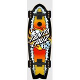 Santa Cruz Flaming Dice Dot 27.7" Cruiser komplet orange | Shoptok.si