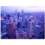  Tapeta - Timid lights at dusk in Chicago 400x309 | shoptok.hr