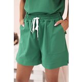 Kesi Włoski Women's punto set with short sleeves and shorts green | shoptok.hr