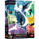 Trefl Harry Potter čarovnije in patroni 1000-delni premium puzzle - | Shoptok.si