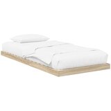  Krevet s daskama Sonoma hrast 90 x 200 cm Konstruirano drvo | shoptok.hr
