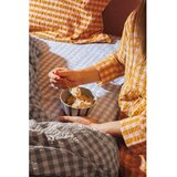 JUNA Siva/bež enojna podaljšana posteljnina iz krepa 150x210 cm Bæk&Bølge – | Shoptok.si