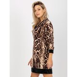 RUE PARIS Tunic-RP-TU-8189-4.09-black-beige | shoptok.hr