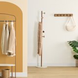 5five Stalak za odeću PERY 175x36,5 cm braon/bela | Eponuda.com