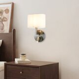  Brilagi - LED zidna lampa DAYA 1xE14/40W/230V + LED/3W bela/mat hrom | Eponuda.com
