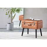 XORA TABURE, les, tekstil, leseni material rjava, črna | Shoptok.si