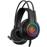  Slušalice sa mikrofonom gaming RAMPAGE RM-K92 X-STACK black PC/PS4 USB 7.1, RGB | Eponuda.ba