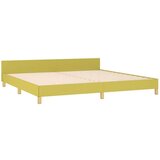  Za krevet s uzglavljem zeleni 200 x 200 cm od tkanine | shoptok.hr