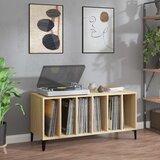 Ormarić za ploče boja hrasta 100x38x48 cm od konstruiranog drva | shoptok.hr