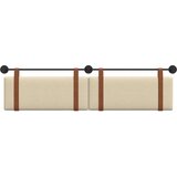  Držeće uzglavlje Zidne Krema 210 x 55 x 5 cm Antikni PU - Krema 200 cm bez LED | shoptok.hr
