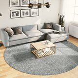 vidaXL Čupavi tepih PAMPLONA s visokim vlaknima moderni zeleni Ø280 cm Cijene