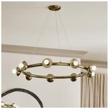  Kichler KL-PALTA9-CPZ - Visilica na sajli PALTA 9xE14/40W/230V zlatna | Eponuda.com