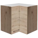 Flex-Well Kotna Zgornja Omarica Riva, Barva Hrasta | Shoptok.si