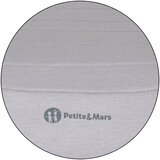 Petite&Mars booster autosjedalica Zuno (125-150 cm) bez Isofix-a, Gentle Grey | Shoptok.si