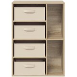  Kreveta s ladicama Sonoma hrast 60 x 33,5 x 84 cm | shoptok.hr