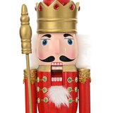  Božićni nutcracker TURKU Crvena i Crna 50 cm | shoptok.hr