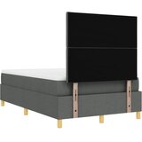  Krevet s opruga kutije Tamno siva 200 x 120 cm tkanina | shoptok.hr