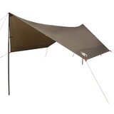 CERADA za kampiranje smeđa 438x376x212 cm vodootporna | shoptok.hr