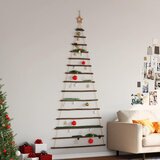  Viseće božićno drvce s vrhom od zvijezde 100 x 210 cm, prirodna grana | shoptok.hr